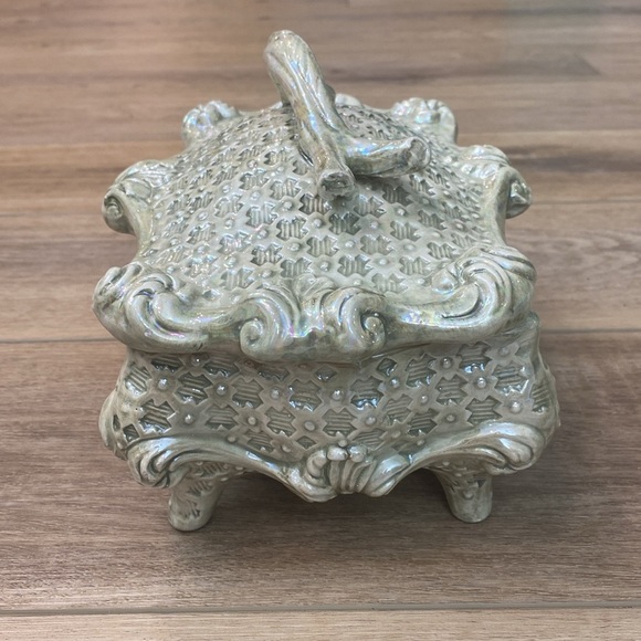 Vintage Italian Ceramic Lidded Trinket Box - Picture 6 of 16
